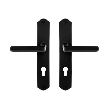 GPF6235.60 deurkruk op schild 238x41x4mm