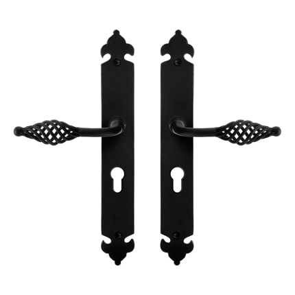 GPF6265.60 deurkruk op schild 291x41x4mm