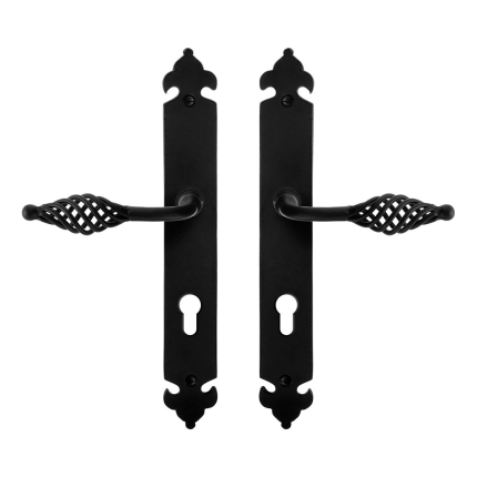 GPF6265.60 deurkruk op schild 291x41x4mm