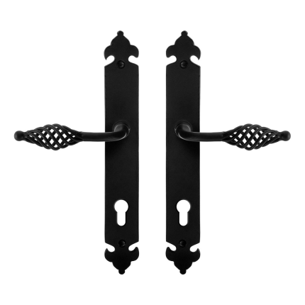 GPF6265.60 deurkruk op schild 291x41x4mm