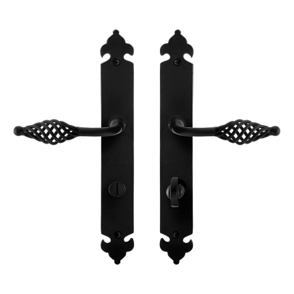 GPF6265.60 deurkruk op schild 291x41x4mm