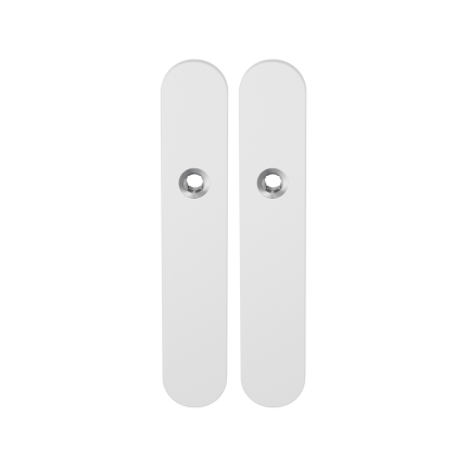 GPF8100.60 wit langschild afg. blind