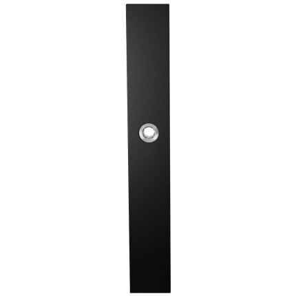 GPF8100.75R zwart langschild RH blind