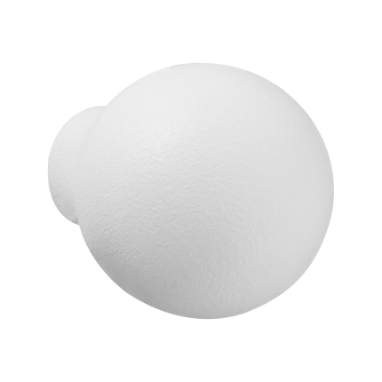GPF8502.30 wit meubelknop rond 30mm