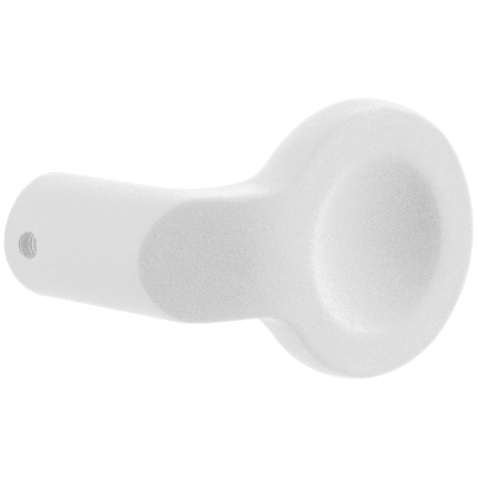 GPF8875.62 witte designknop draaibaar