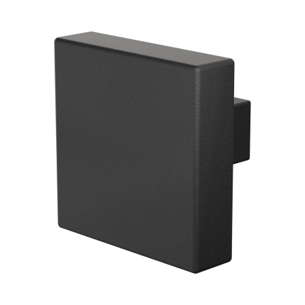 GPF8950.61 zw vierk. knop 60x60mm dr.br.