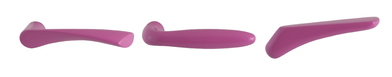 Losse deurkrukken in roze