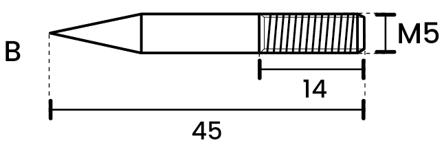 montagehandleiding gpf huisnummers B stokschroef