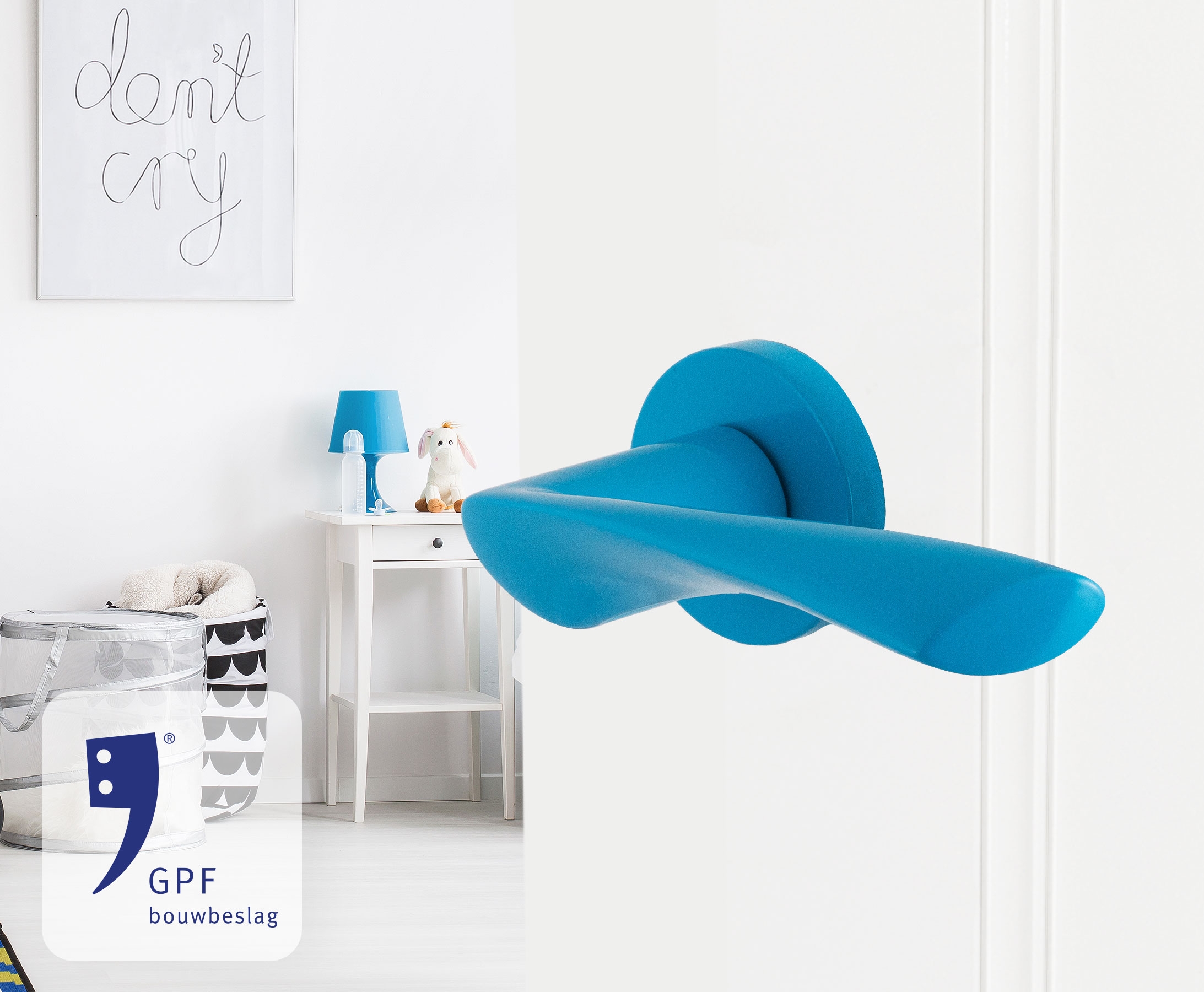 GPF bouwbeslag finish blauw