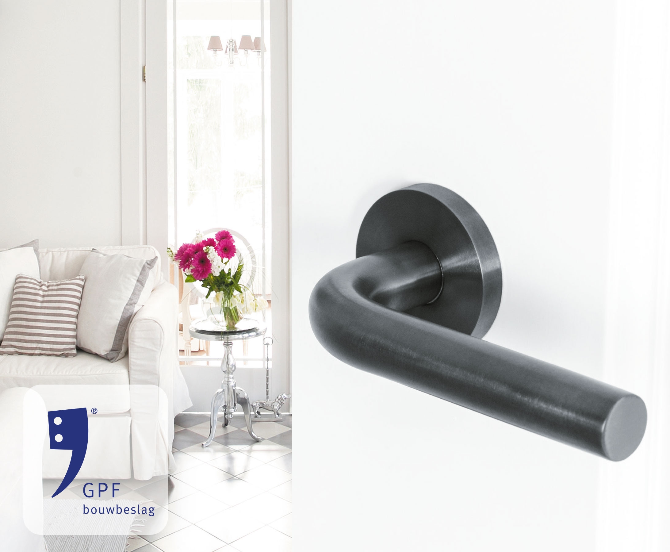 GPF bouwbeslag finish antraciet